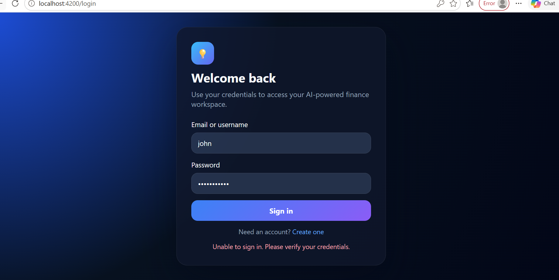 FinWise AI screenshot 1