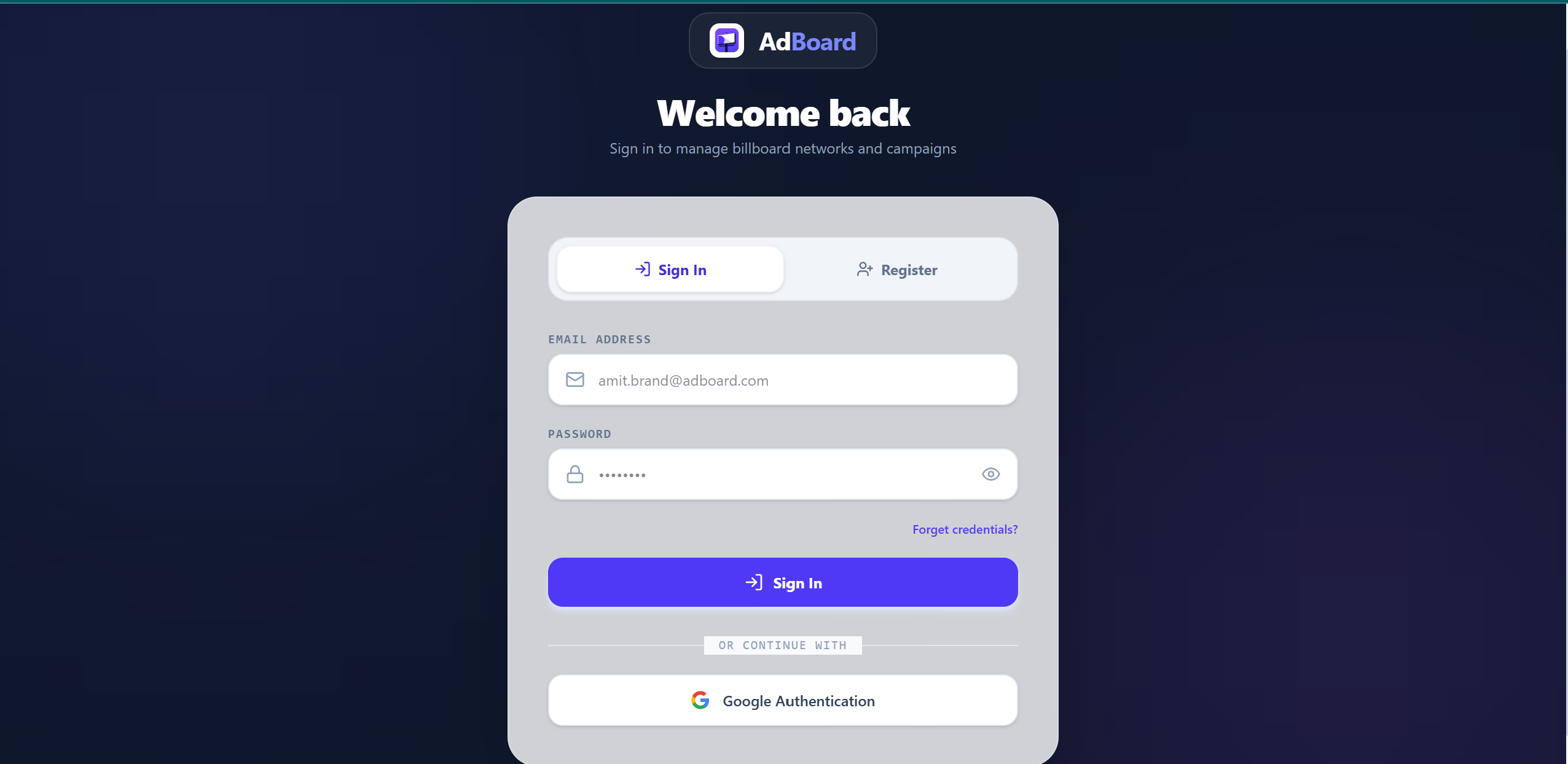 AdBoard screenshot 1